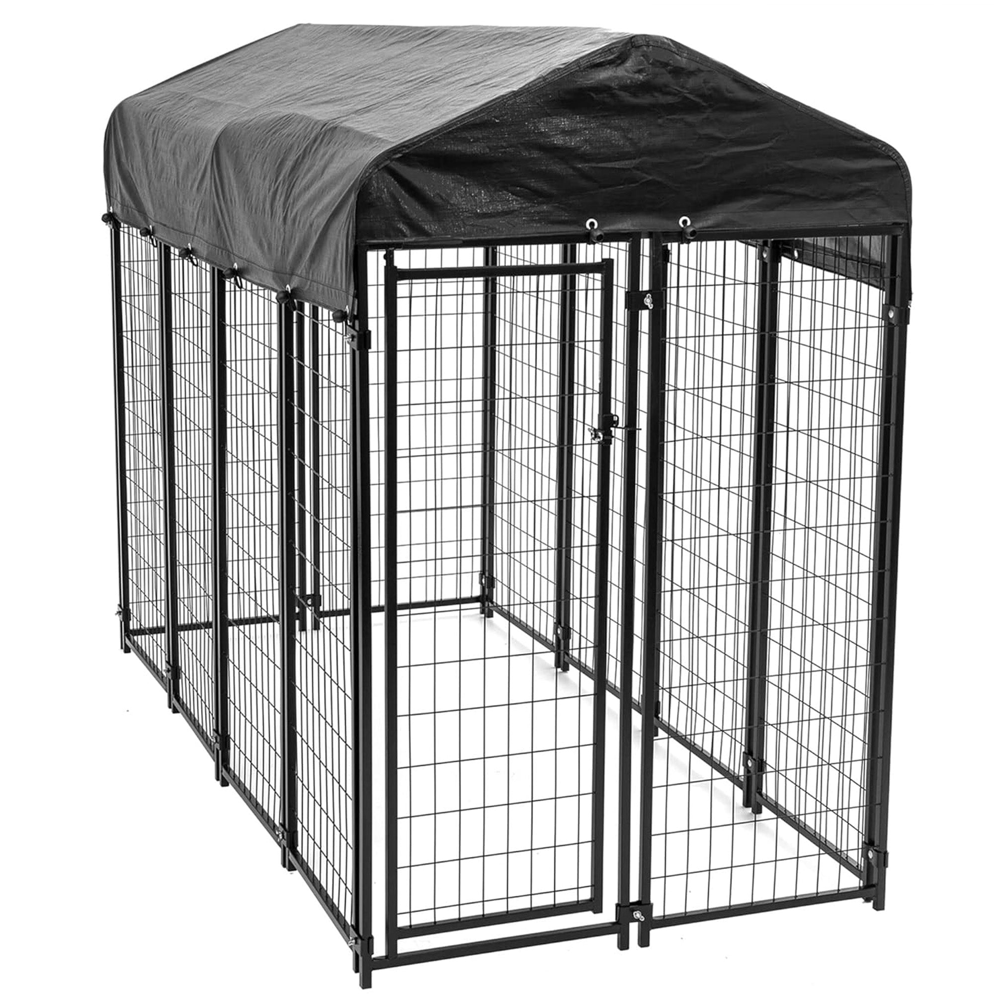 Lucky Dog Uptown Large Welded Kennel Heavy Duty Dog Cage Pen - 93611