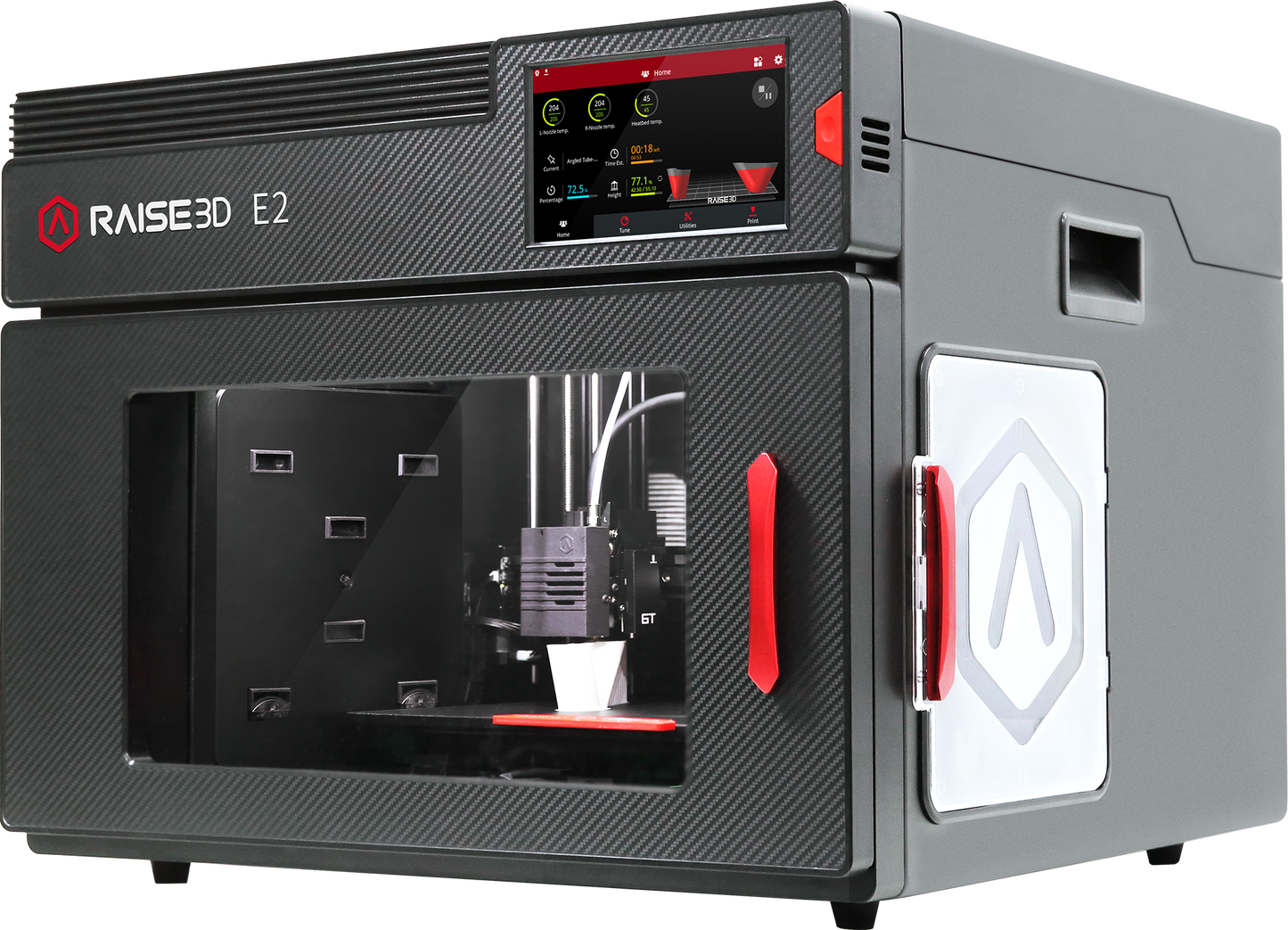 Raise3D E2 Desktop 3D Printer - Includes Auto Leveling and IDEX - R3DE2