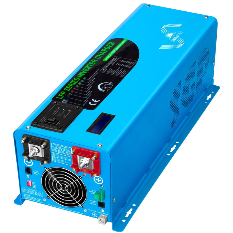 4000W DC 24V Pure Sine Wave Inverter With Charger - LFP4K24V120VSG