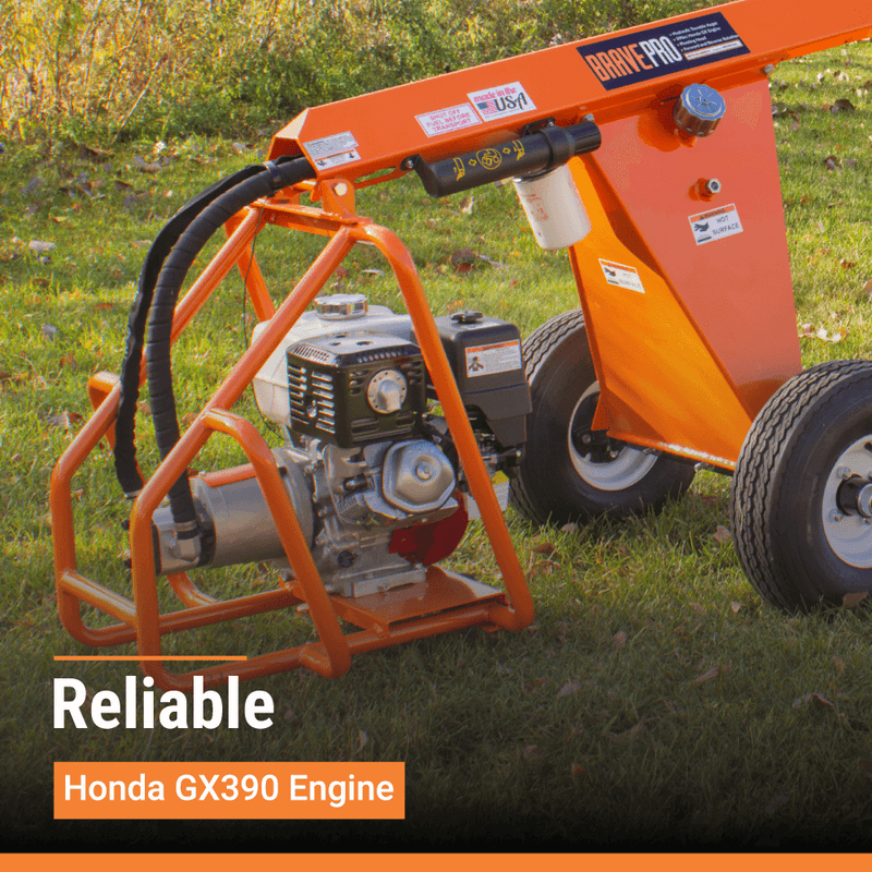 Brave Towable Auger | Hydraulic | Honda GX390 - BRPA385H