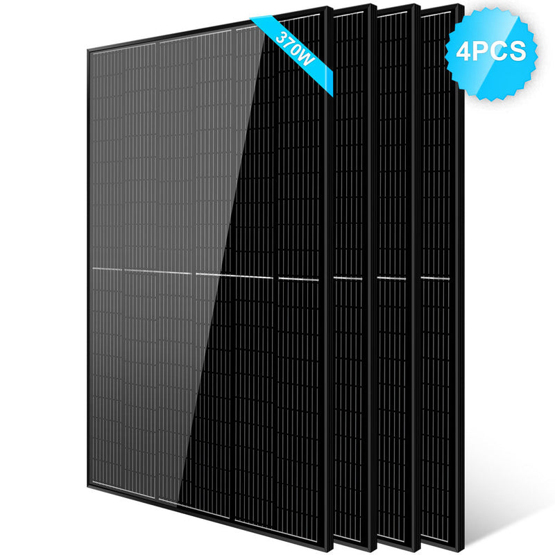 Sun Gold 370W Mono Black PERC Solar Panel - SG-370WMBx2