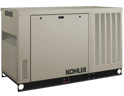 Kohler  24KW 120/240V Single Phase Standby Generator with Block Heater New - 24RCLA-QS50