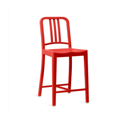 Emeco 111 Navy Counter Stool - 111 24 RED