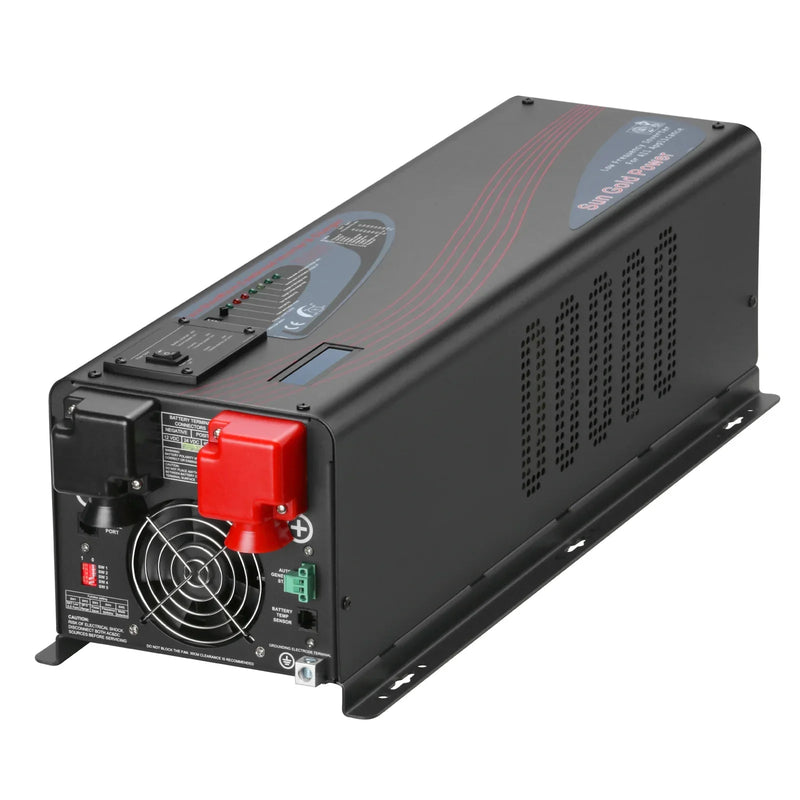 6000W DC 24V Split Phase Pure Sine Wave Inverter With Charger - LFP6K24V230VSP