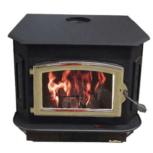 Buck Stove Model 81 2,700 sq. ft. Non-Catalytic Wood Burning Stove with Door New - FP-81