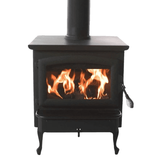 Buck Stove Model 81 2,700 sq. ft. Non-Catalytic Wood Burning Stove with Door New - FP-81