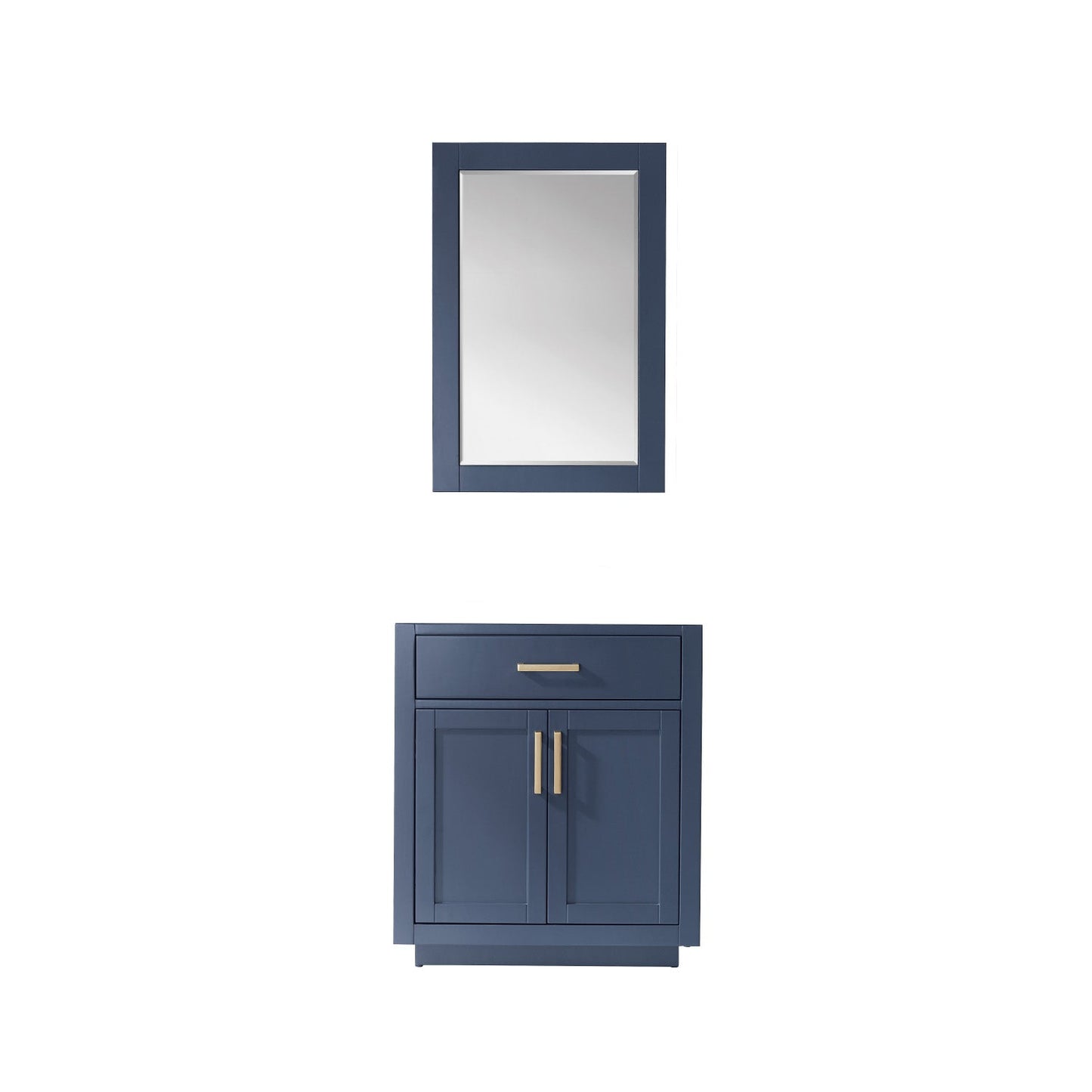 Altair Designs 30" Single Bathroom Vanity Cabinet Only - 531030-CAB-WH-NM