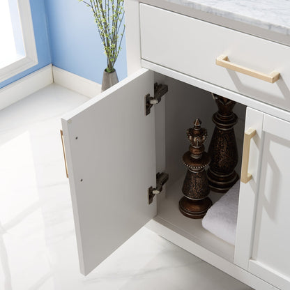 Altair Designs 30" Single Bathroom Vanity Cabinet Only - 531030-CAB-WH-NM