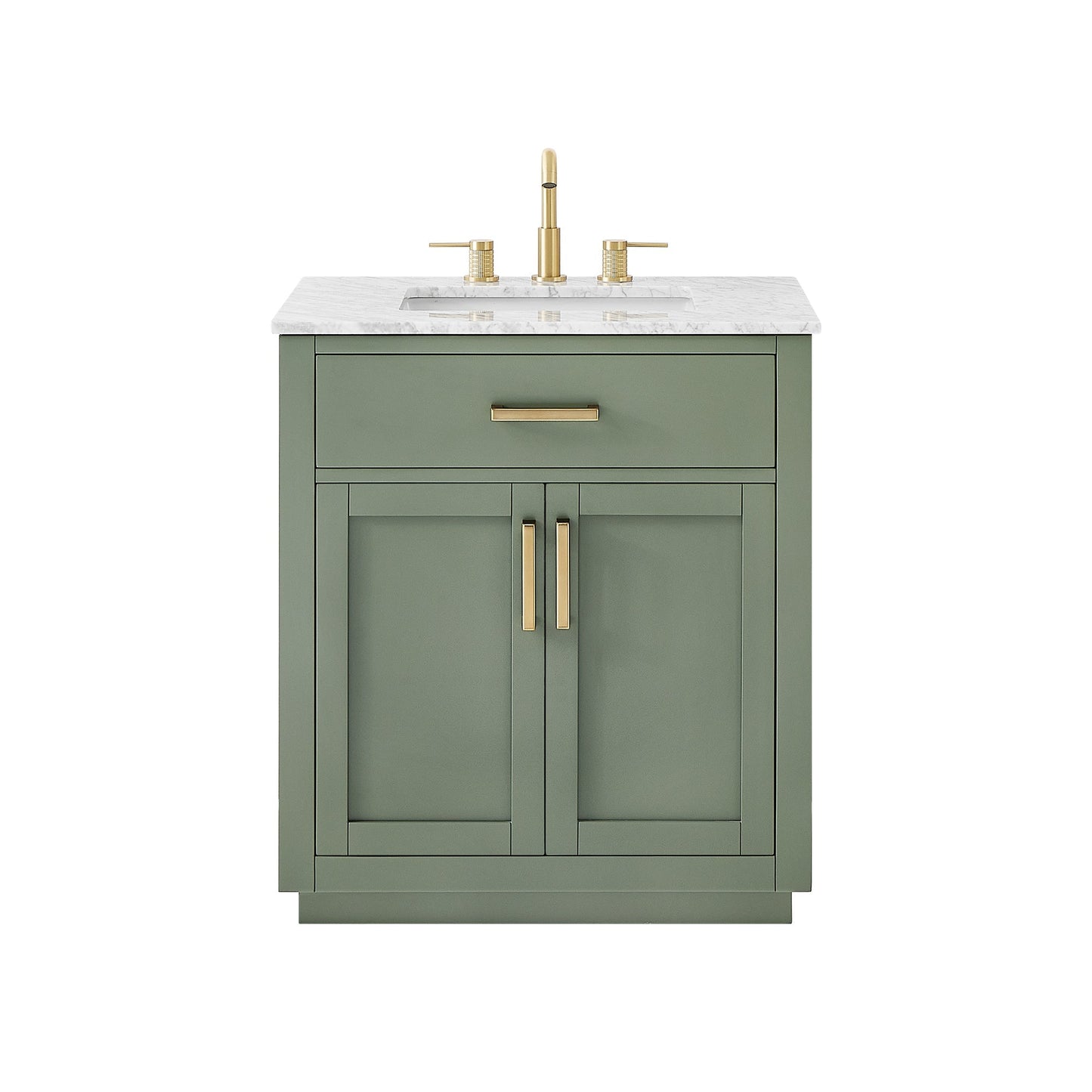 Altair Designs Ivy 30"/36"/48" single vanity with top - 531030-VG-CA-NM