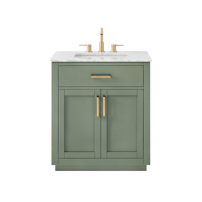 Altair Designs Ivy 30"/36"/48" single vanity with top - 531030-VG-CA-NM