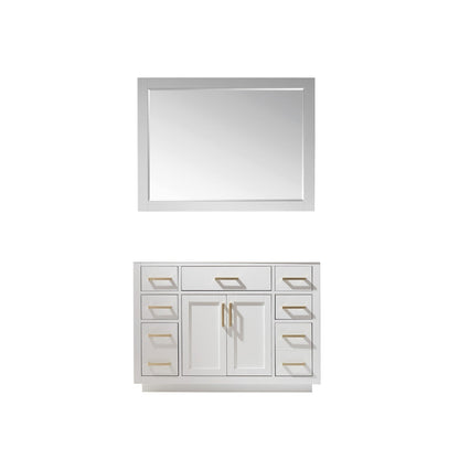 Altair Designs 48" Single Bathroom Vanity Cabinet Only - 531048-CAB-RB-NM