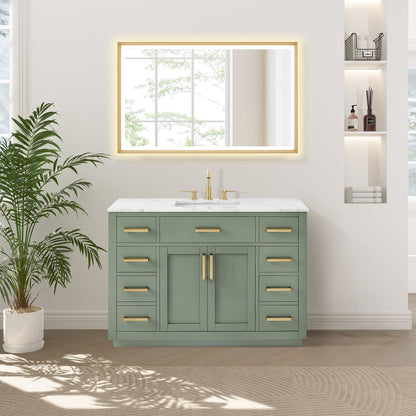 Altair Designs Ivy 30"/36"/48" single vanity with top - 531030-VG-CA-NM