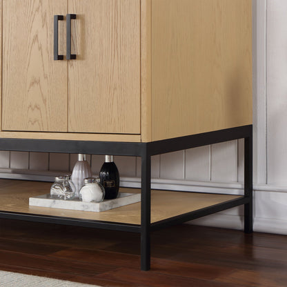 Altair Designs  60" double vanity with top - 546060-WO-GW-NM