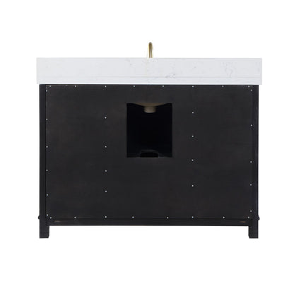 Altair Designs 48" single vanity with top - 549048-BO-AW-NM