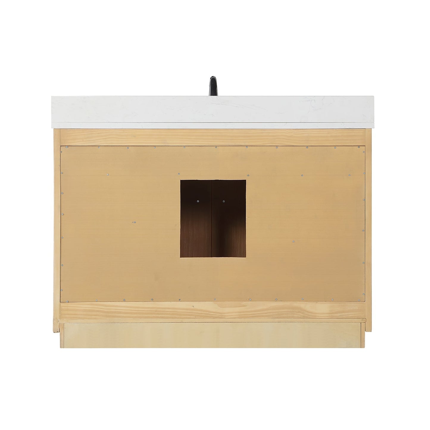 Altair Designs 48" single vanity with top - 550048-WP-AW-NM