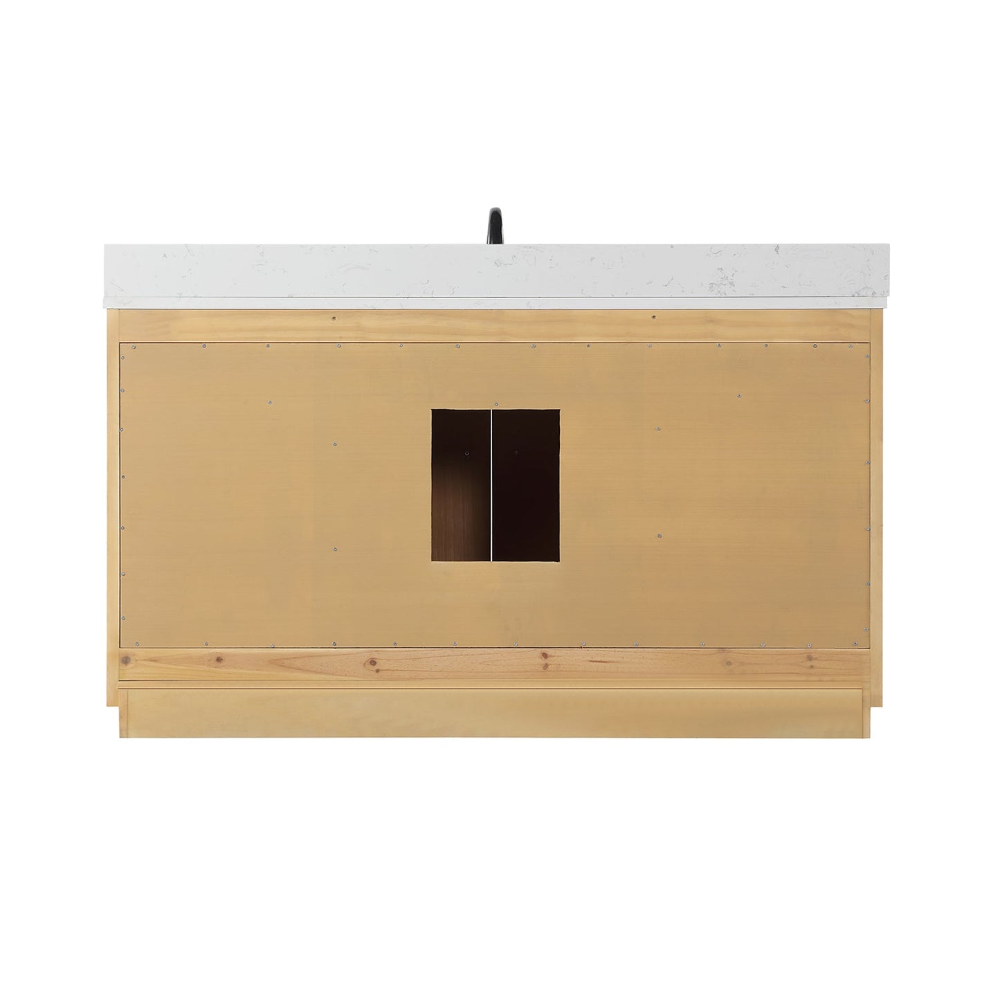 Altair Designs 60" single vanity with top - 550060S-WP-AW-NM