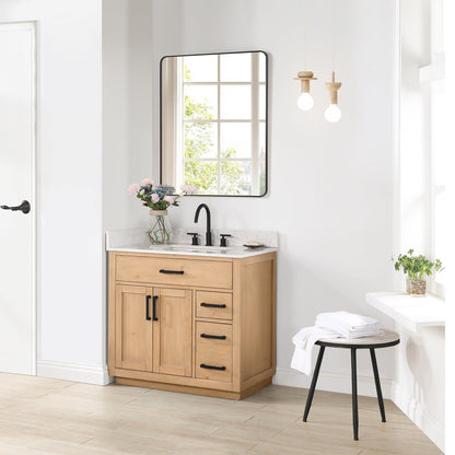 Altair Designs Gavino 36" single vanity with top - 557036-LB-GW-NM Price