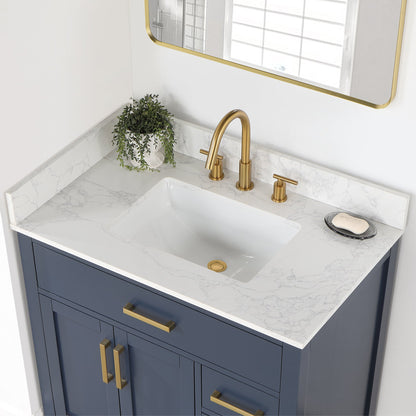 Altair Designs Gavino 36" single vanity with top - 557036-LB-GW-NM Price
