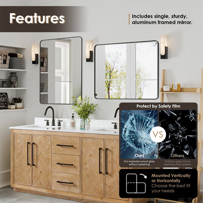 Altair Designs Bellavia 72" double vanity with top - 559072-WF-GW-NM