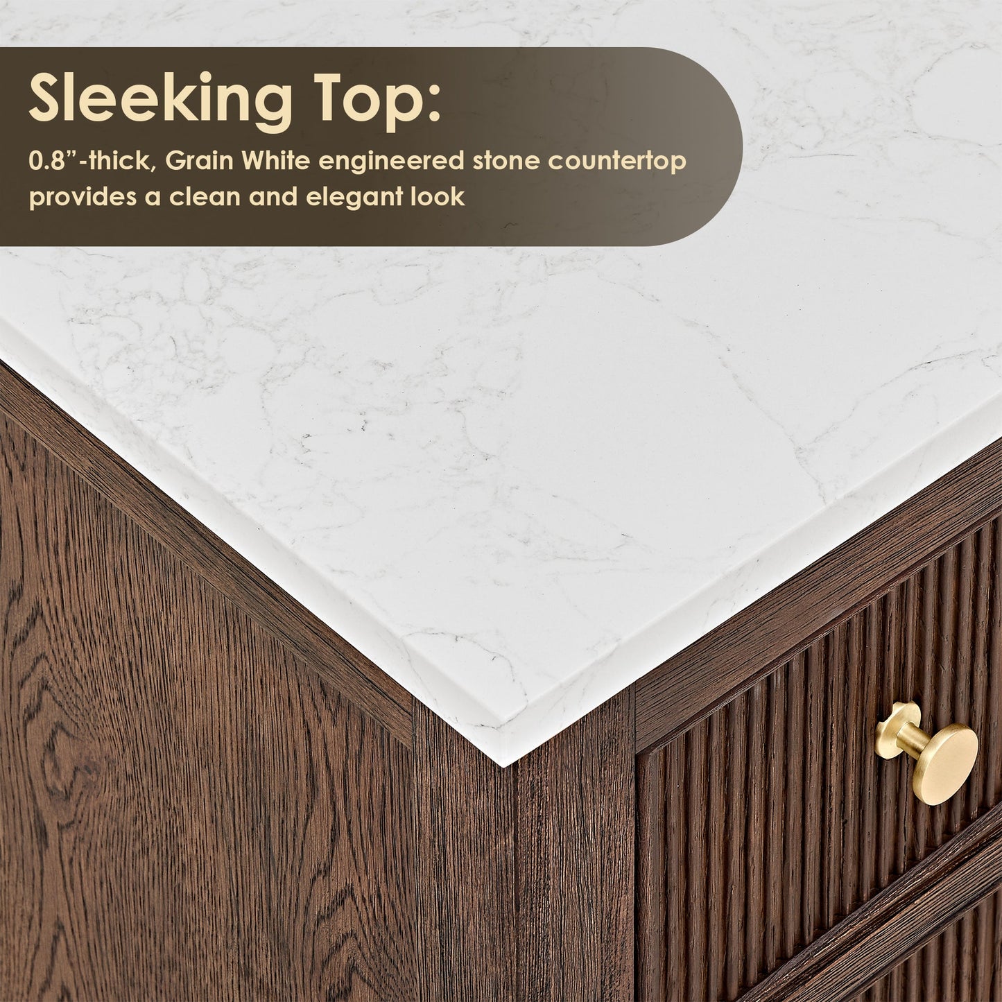 Cerrito 72" double vanity with top