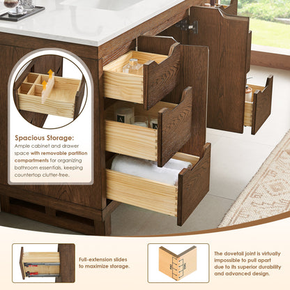 Altair Designs Mowry 36"/48"/60"/72" single/double vanity with top - 573036-BK-GW-NM Price