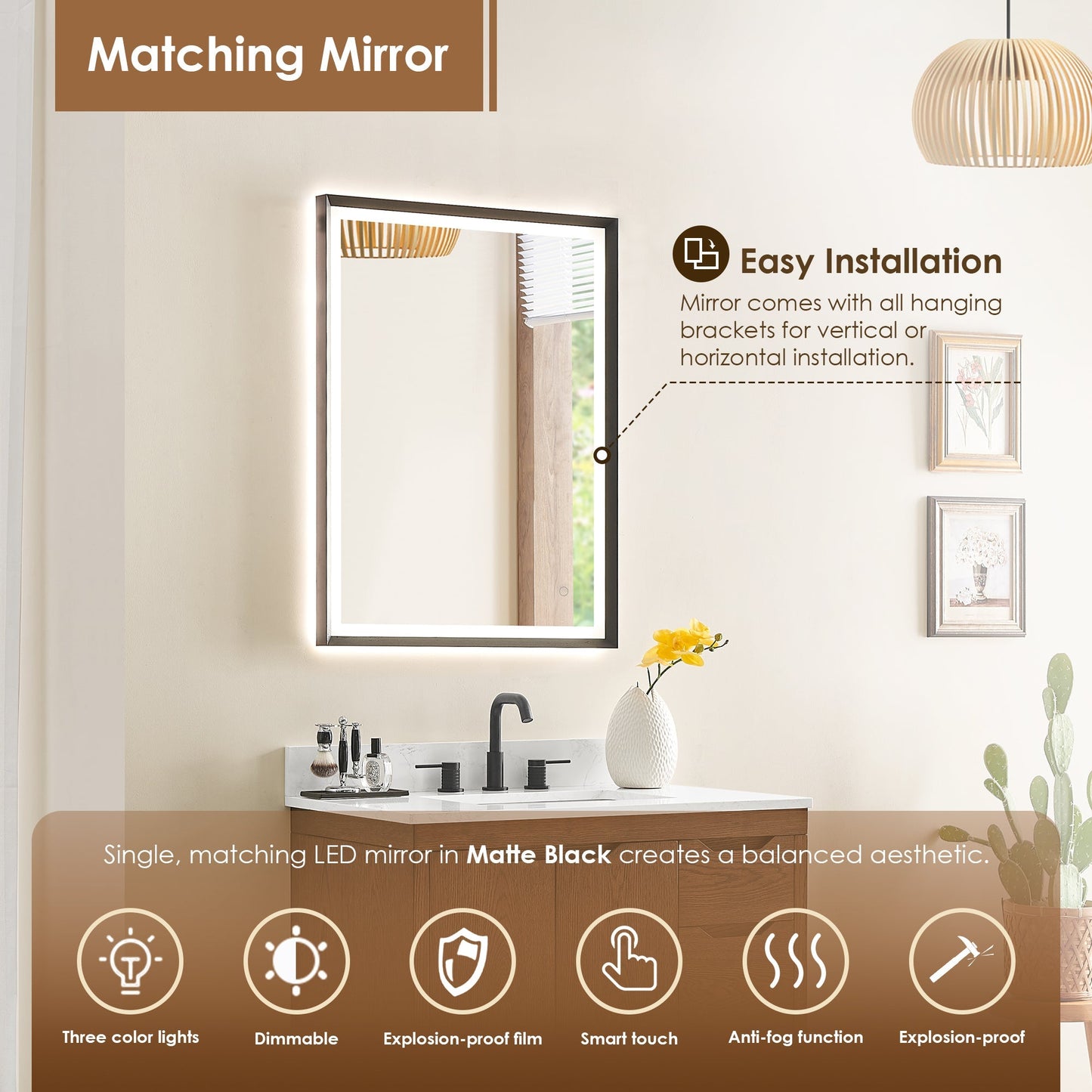 Altair Designs Mowry 36"/48"/60"/72" single/double vanity with top - 573036-BK-GW-NM Price