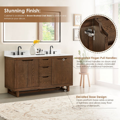 Altair Designs Mowry 36"/48"/60"/72" single/double vanity with top - 573036-BK-GW-NM Price