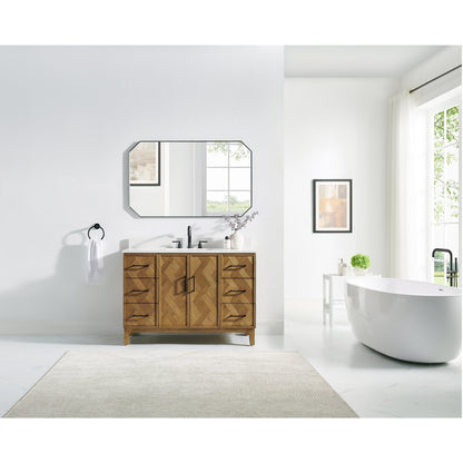 Altair Designs Clara 36"/48"/60"/72" single/double vanity with top - 587036-WB-CTQ-NM