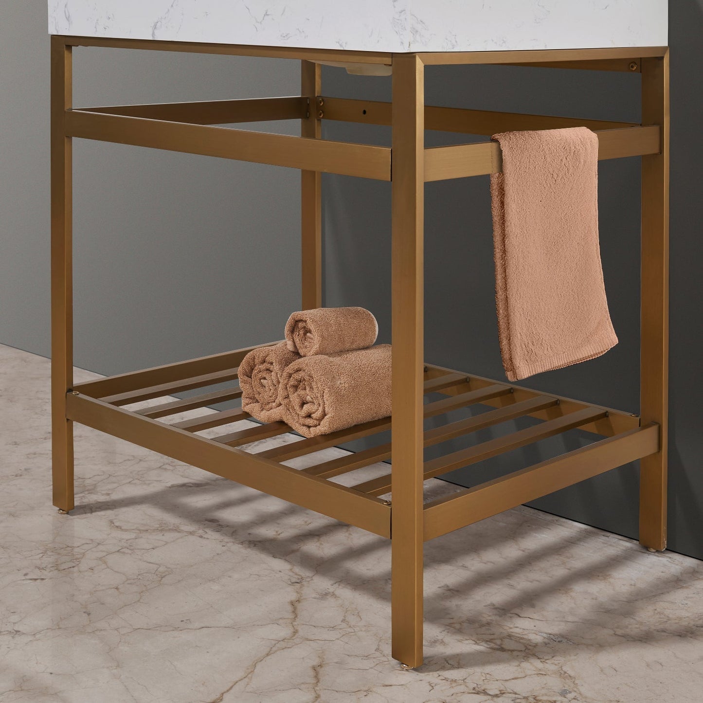 Altair Designs 30" single vanity with top - 68030-AWAP-MB-NM