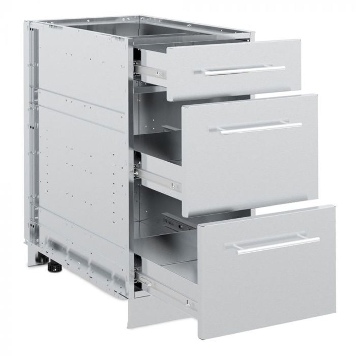 Broil King Stainless Steel 3 Drawer Cabinet - 802500