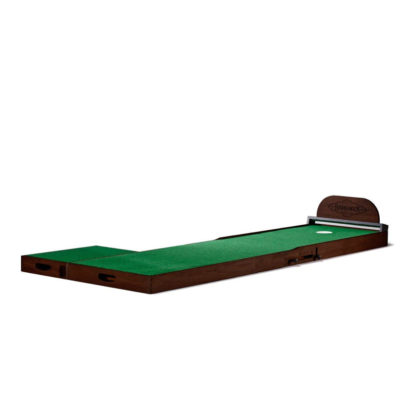 Brunswick The Ross Indoor Putting Green Miniature Golf Set in Espresso - 51871193002