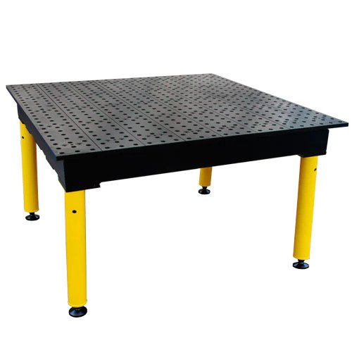 BuildPro™ MAX 4' x 4' Welding Table With Heavy Duty Leg - TMA54848F