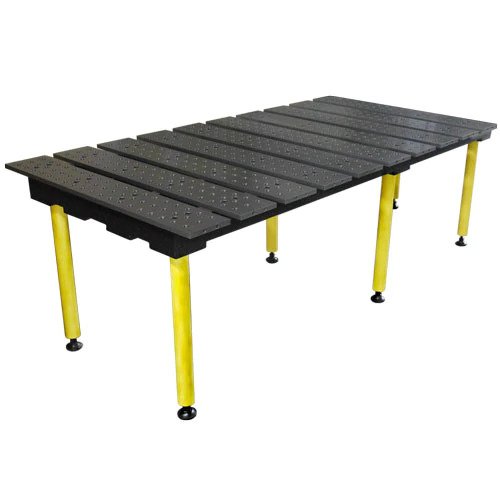 BuildPro® Slotted 8' x 4' Table With Heavy Duty Leg - TMA59446