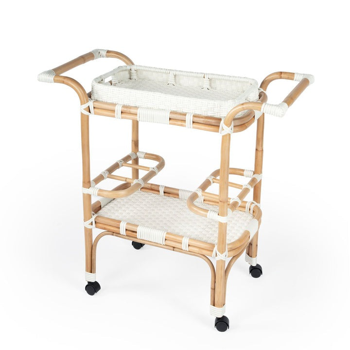 Butler Specialty Selena Rattan Bar Cart - 5397295