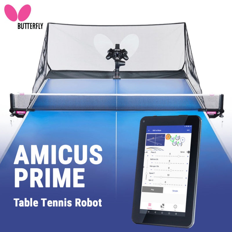 Butterfly Amicus Prime Ping Pong Robot - APRIME