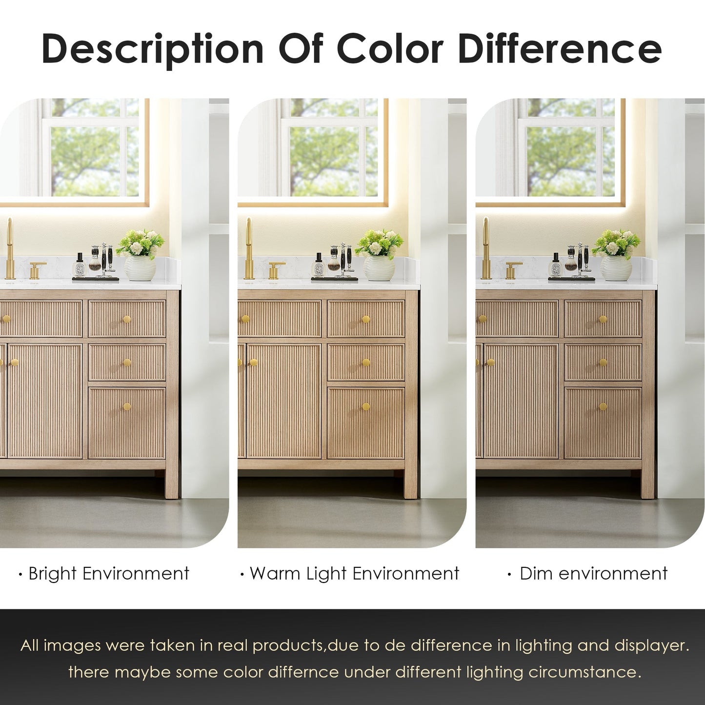 Altair Designs Cerrito 42" single vanity with top - 567042-BK-GW-NM