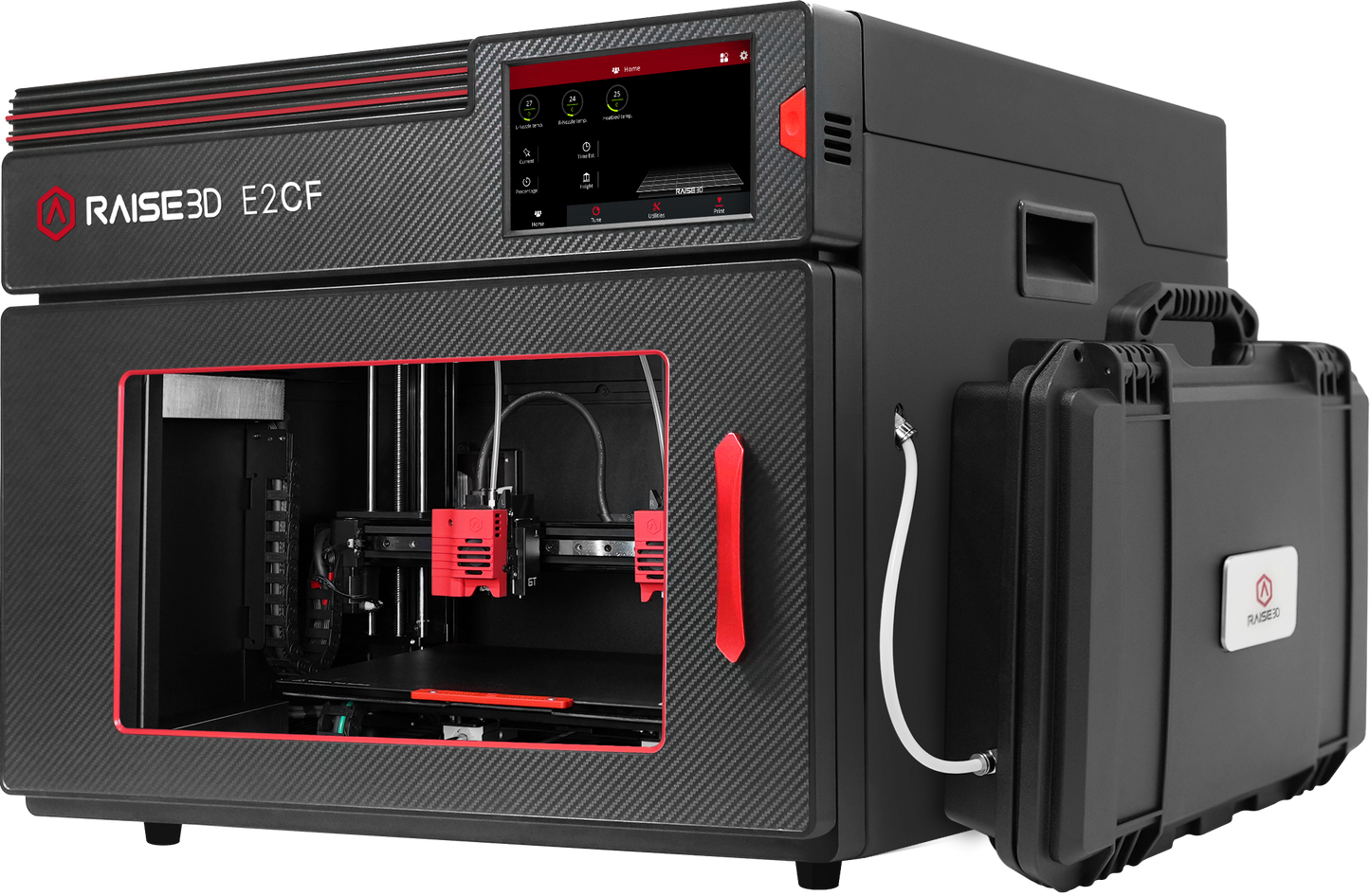 Raise3D E2CF Desktop Industrial 3D Printer - Optimized for Carbon Fiber 3D Printing - M-9DL-VJR5