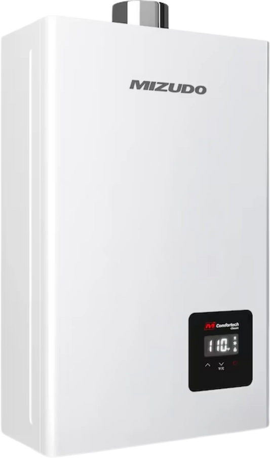 Mizudo 4.3 GPM Tankless Water Heater Indoor Propane Gas 100,000 BTU 120V New - FDG-CS100W-LP