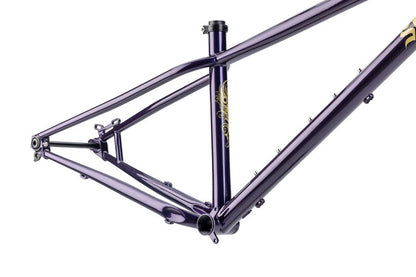 NEW Surly Sorceress Hardtail Mountain Frame - Steel, Elderberry Tonic