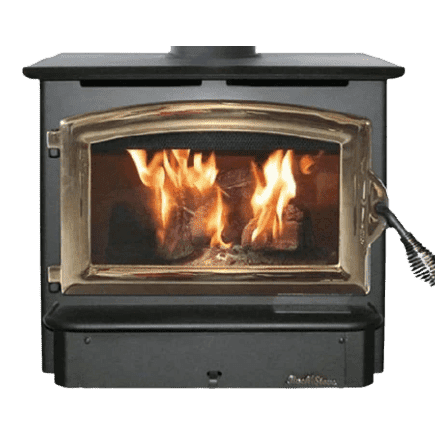 Buck Stove Model 21 1,800 sq. ft. Non-Catalytic Wood Burning Stove with Door New - FP-21