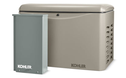 Kohler Standby Generator 26KW 120/240V Single Phase 200A Automatic Transfer Switch and App Connect New - 26RCAL-200SELS 