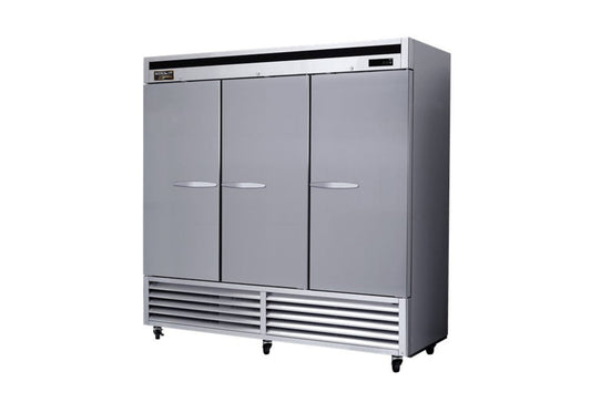 Kool-It  81" Wide 3 Door Bottom Mount Reach-In Refrigerator - KBSR-3