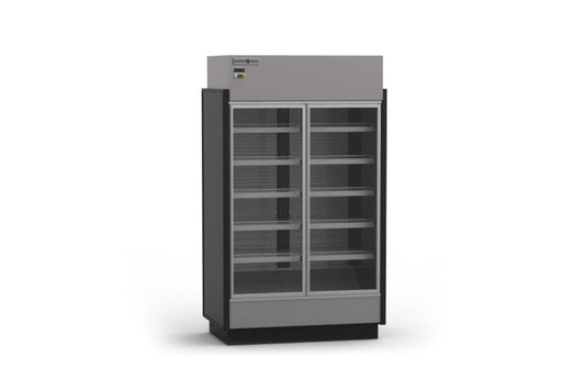 Hydra-Kool  | 75" Wide Self Contained Grab-N-Go 3 Door High Volume Merchandiser Refrigerator - KGV-MD-3-S