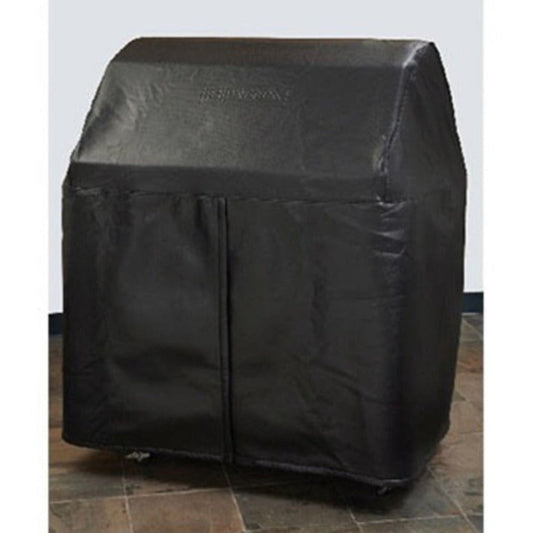Lynx Carbon Fiber Vinyl Cover for 42-Inch Freestanding Gas Grill with Side Burner - CC42FCB
