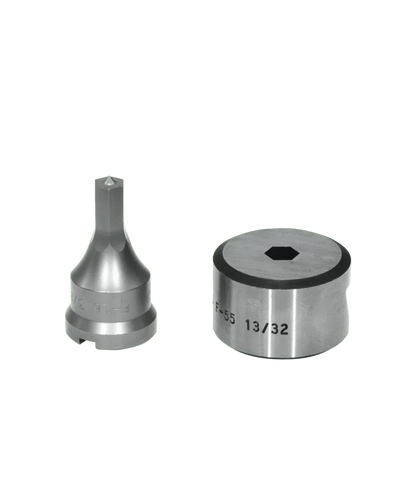 EDWARDS HEX Punch & Die Set w/ Key-Way - ED9-PDH3/8