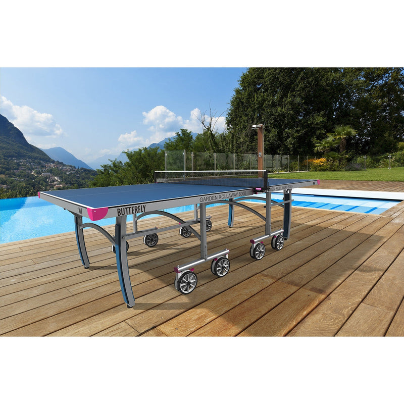 Butterfly Garden 6000 Outdoor Ping Pong Table - TGA6000ODBL