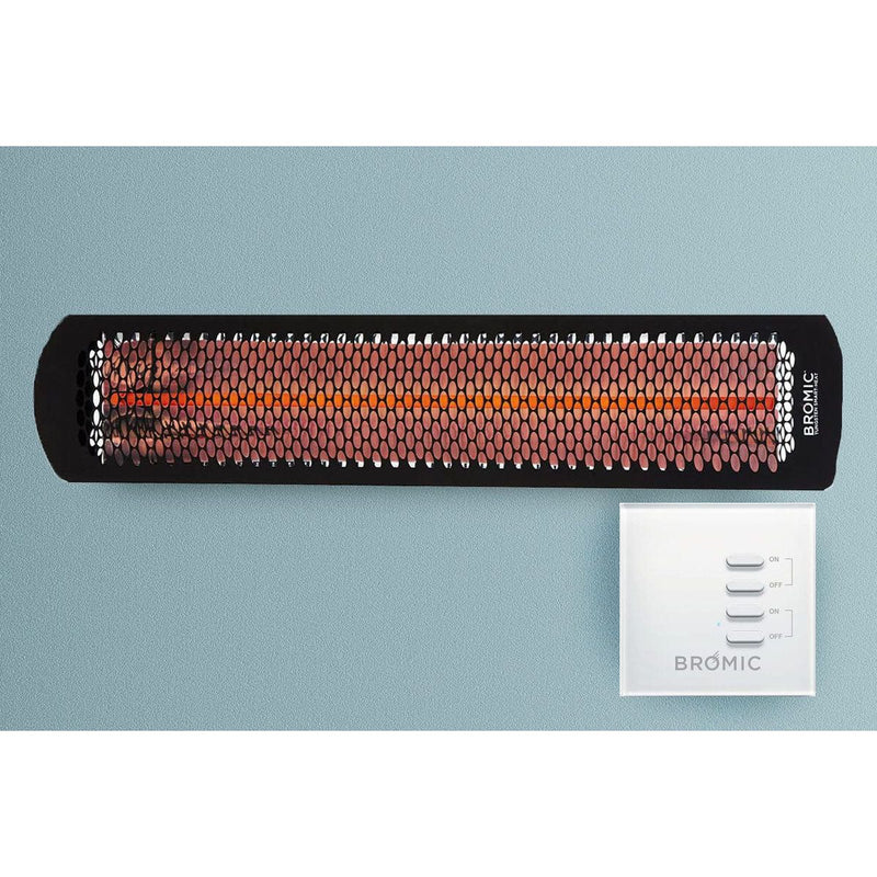 Bromic Tungsten Smart-Heat 4000 Watt Radiant Infrared Outdoor Electric Heater | Black | 208V - BH0420034