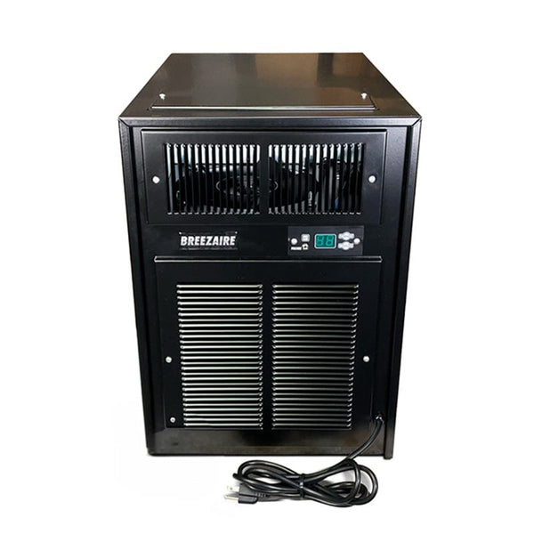 Breezaire WKL3000BLK Wine Cellar Cooling Unit – Black Series, 650 Cu.Ft. Capacity - WKL 3000 BLK