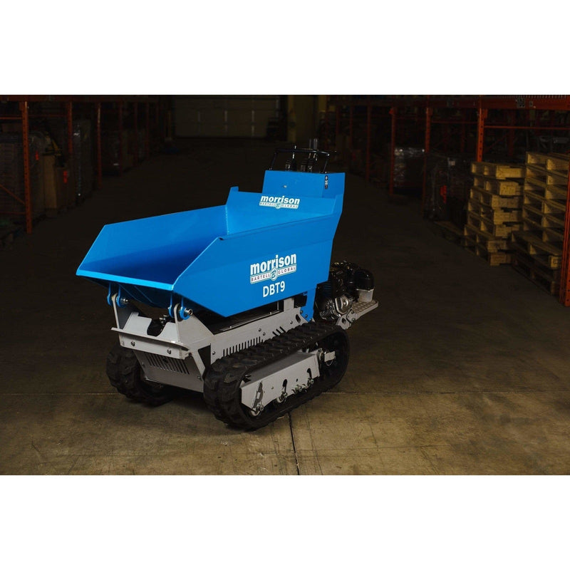 Bartell Global Morrison Tracked Concrete Power Buggy, 9 Cu Feet, 1764lb Load, Electric Start, Honda GX390 - DBT9 - Backyard Provider