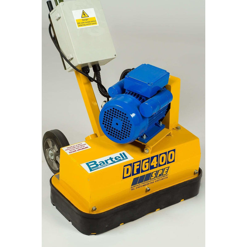 Bartell Global SPE Dual Disc Concrete Grinder, Gas/Electric - DFG400 - Backyard Provider